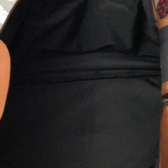 TICA Leather Duffle Bag with Crossbody Strap Large Sport Travel Bag Unisex. - Picture 6 of 16